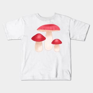 Russula Mushroom Kids T-Shirt